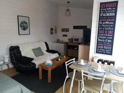 Coin salon dans l'établissement O Douceurs Sucrées Cabourg