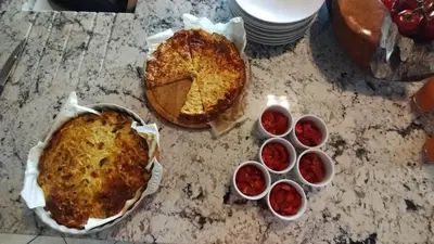 Nourriture dans le B&B/chambre d'hôtes ou à proximité