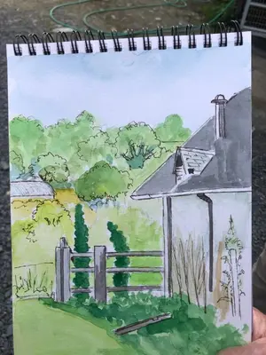 Plan de l'établissement Ancien hôtel aux moines Pierrefitte St Lo