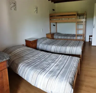 Un ou plusieurs lits dans un hébergement de l'établissement gîte de la Veillée