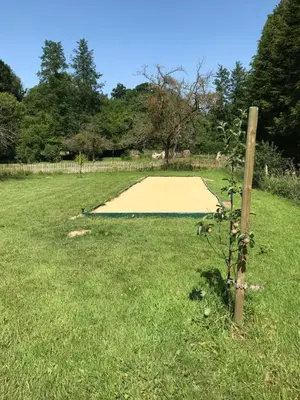Jardin de l'établissement Gîte Le Coq Au Vert en Suisse Normande