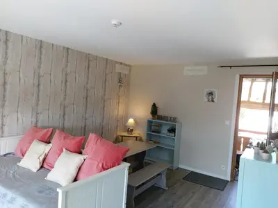 Coin salon dans l'établissement Le Petit Clos