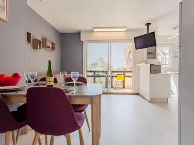 Cuisine ou kitchenette dans l'établissement Apartment Galion 1 et 2 by Interhome
