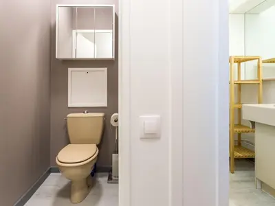 Salle de bains dans l'établissement Apartment Galion 1 et 2 by Interhome