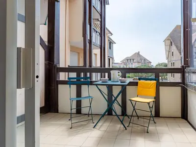 Balcon ou terrasse dans l'établissement Apartment Galion 1 et 2 by Interhome