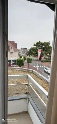 Balcon ou terrasse dans l'établissement Courseulles Bellevue