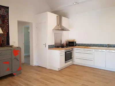 Cuisine ou kitchenette dans l'établissement TY ROZ