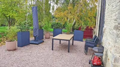 Jardin de l'établissement Au pré des acajous