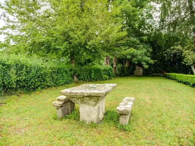 Jardin de l'établissement Holiday home in Houtteville with garden