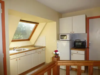 Plan de l'établissement Chambre meublée en duplex indépendante