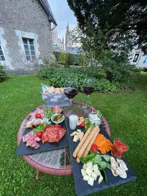 Nourriture dans le B&B/chambre d'hôtes ou à proximité