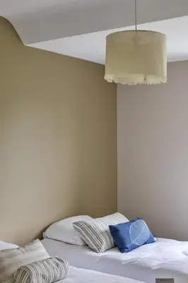 Un ou plusieurs lits dans un hébergement de l'établissement La Déferlante - Maison familiale à Cancale