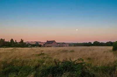 Paysage naturel près de la maison de vacances