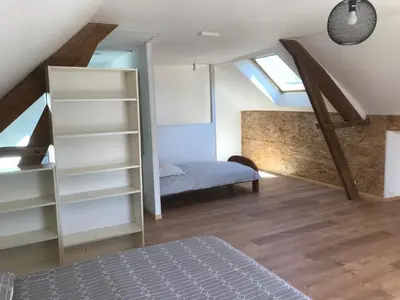 Un ou plusieurs lits dans un hébergement de l'établissement Fakarava, gîte en ville au calme