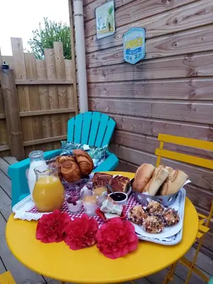 Nourriture dans le B&B/chambre d'hôtes ou à proximité