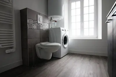 Salle de bains dans l'établissement Home2Stay Valognes