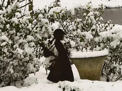 L'établissement Les 2 gites des Chambres de Capucine en hiver