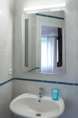 Salle de bains dans l'établissement La Jouvenelle