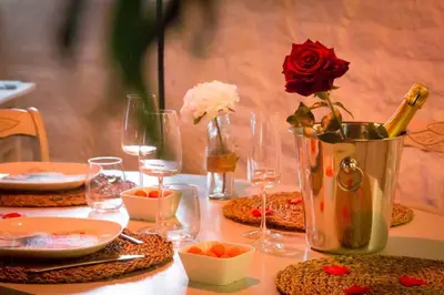 Nourriture dans la maison de vacances ou à proximité