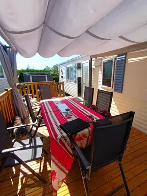 Plan de l'établissement La Chanterie Agréable Mobil-Home Résidentiel Normand