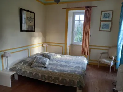 Un ou plusieurs lits dans un hébergement de l'établissement Chateau Le Val