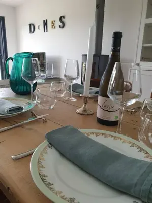 Boissons dans l'établissement Maison Les Dunes Bourgales