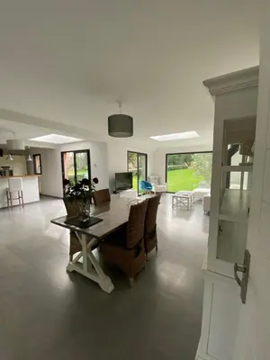 Plan de l'établissement Belle villa contemporaine & lumineuse plage normandie