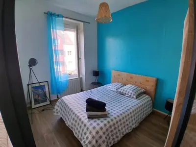 Un ou plusieurs lits dans un hébergement de l'établissement Sweetie Flat