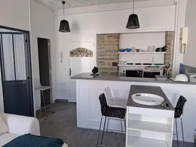 Cuisine ou kitchenette dans l'établissement Sweetie Flat
