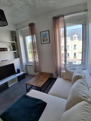 Coin salon dans l'établissement Sweetie Flat