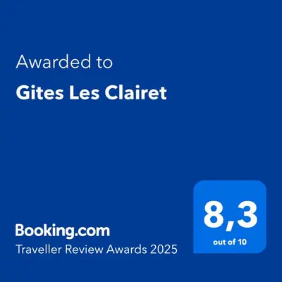 Certificat, récompense, panneau ou autre document affiché dans l'établissement Gîtes Les Clairets - Normandie
