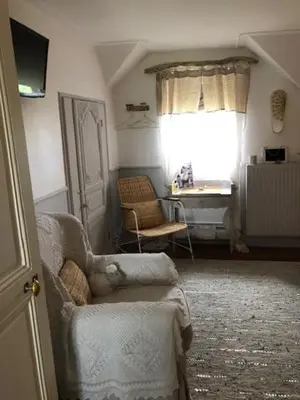 Coin salon dans l'établissement Domaine 