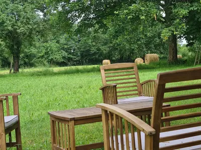 Jardin de l'établissement La Maison des Tilleuls