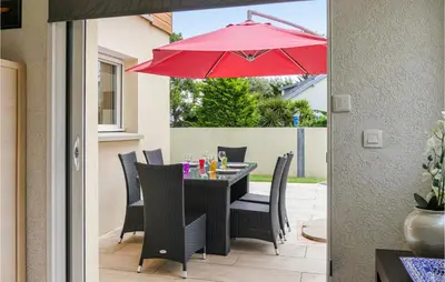 Terrasse ou espace extérieur de l'établissement Gorgeous Home In Stgermainay-Plage