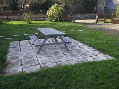 Jardin de l'établissement La campagne au pied du MT ST MICHEL