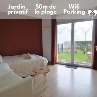 La Patoune - Jardin - 50m de la plage - Wifi - Parking