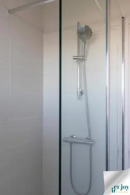 Salle de bains dans l'établissement Villa Jules Grand Gîte