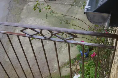 Balcon ou terrasse dans l'établissement Gîte La Bulle En Baie, proche Mont Saint-Michel, au calme, pour 4 pers