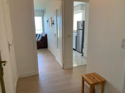 Plan de l'établissement Appartement Varaville: Face à la mer avec loggia et parking privé, 4 pers. - FR-1-487-306