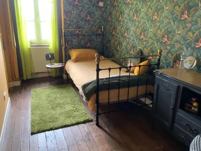 Coin salon dans l'établissement Welcoming and peaceful bed and breakfast