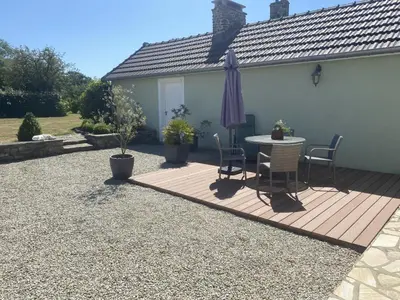 Jardin de l'établissement Holiday Home Cottage du Hamel es Clos by Interhome