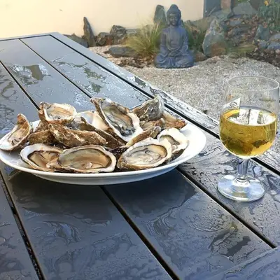 Boissons dans l'établissement Côté Mer - Jardin privatif à 200m de la plage