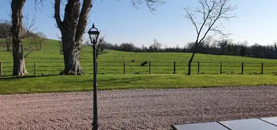 Jardin de l'établissement gite du château