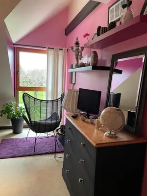 Plan de l'établissement Chez Béa Calme avec sa jolie vue sur jardin, confort assuré