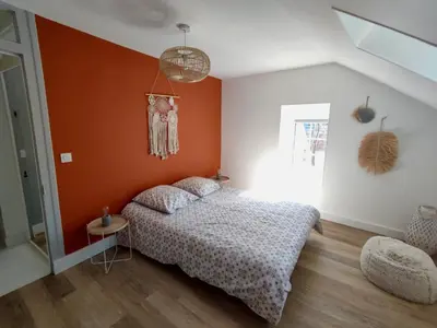 Un ou plusieurs lits dans un hébergement de l'établissement La Nacre de Saint Aubin sur Mer
