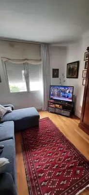 Télévision ou salle de divertissement dans l'établissement Chez Jeanne