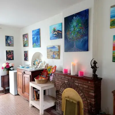Plan de l'établissement Chambres d'Hôtes Couleurs d'Elvine