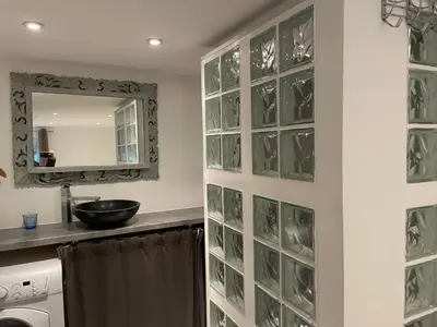 Plan de l'établissement Ambre, bel appartement proche plage du débarquement