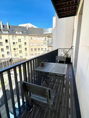 Balcon ou terrasse dans l'établissement Errakis, Joli studio secteur Hippodrome