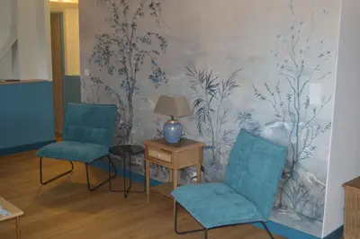 Coin salon dans l'établissement La Pichonnière